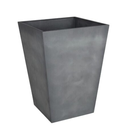 Stewart 40cm Beton Tall Square Planter (Dark Grey)