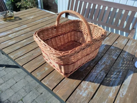 Stor fletkurv firkantet