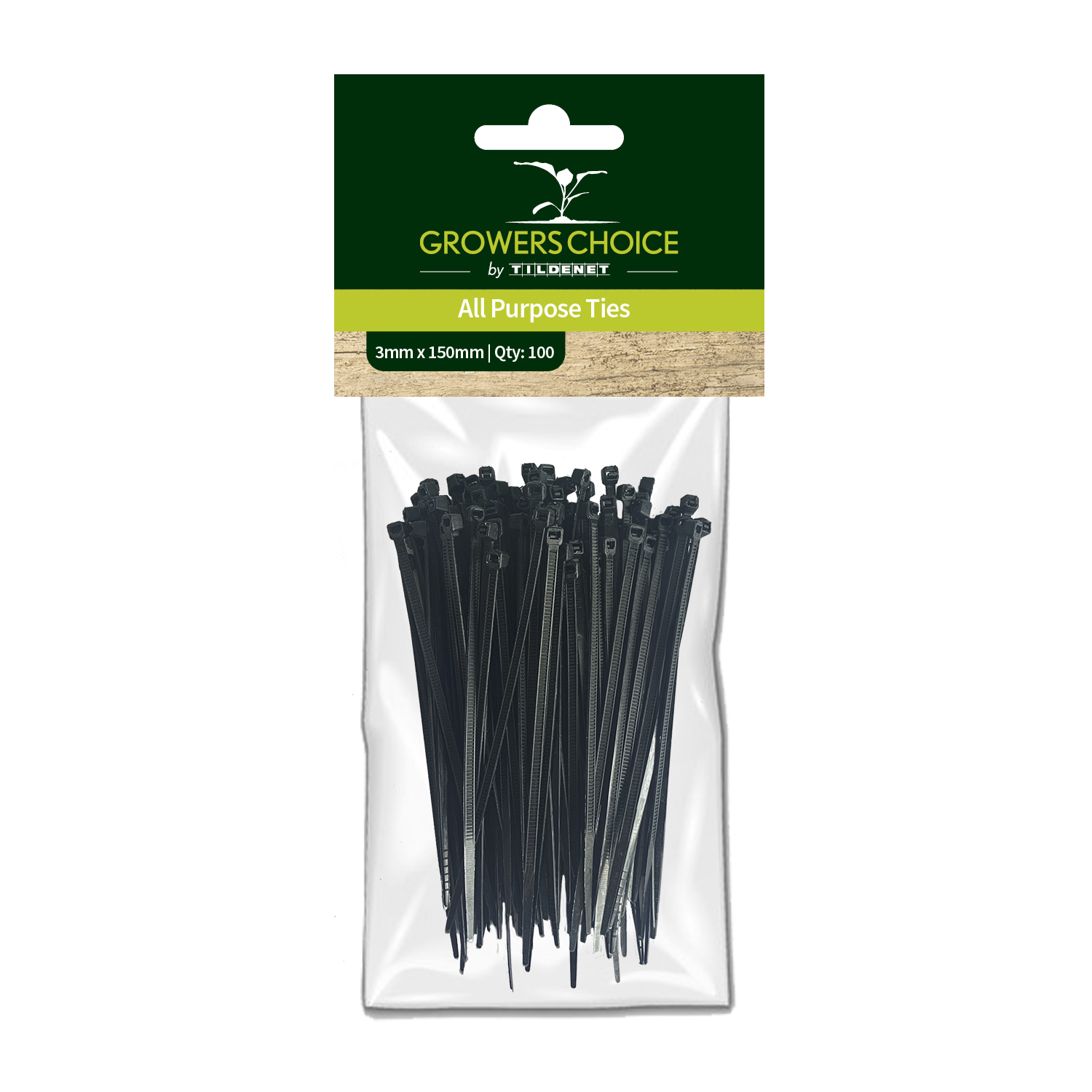 Strips til planter - 3 mm x 150 mm Strips til planter - 3 mm x 150 mm