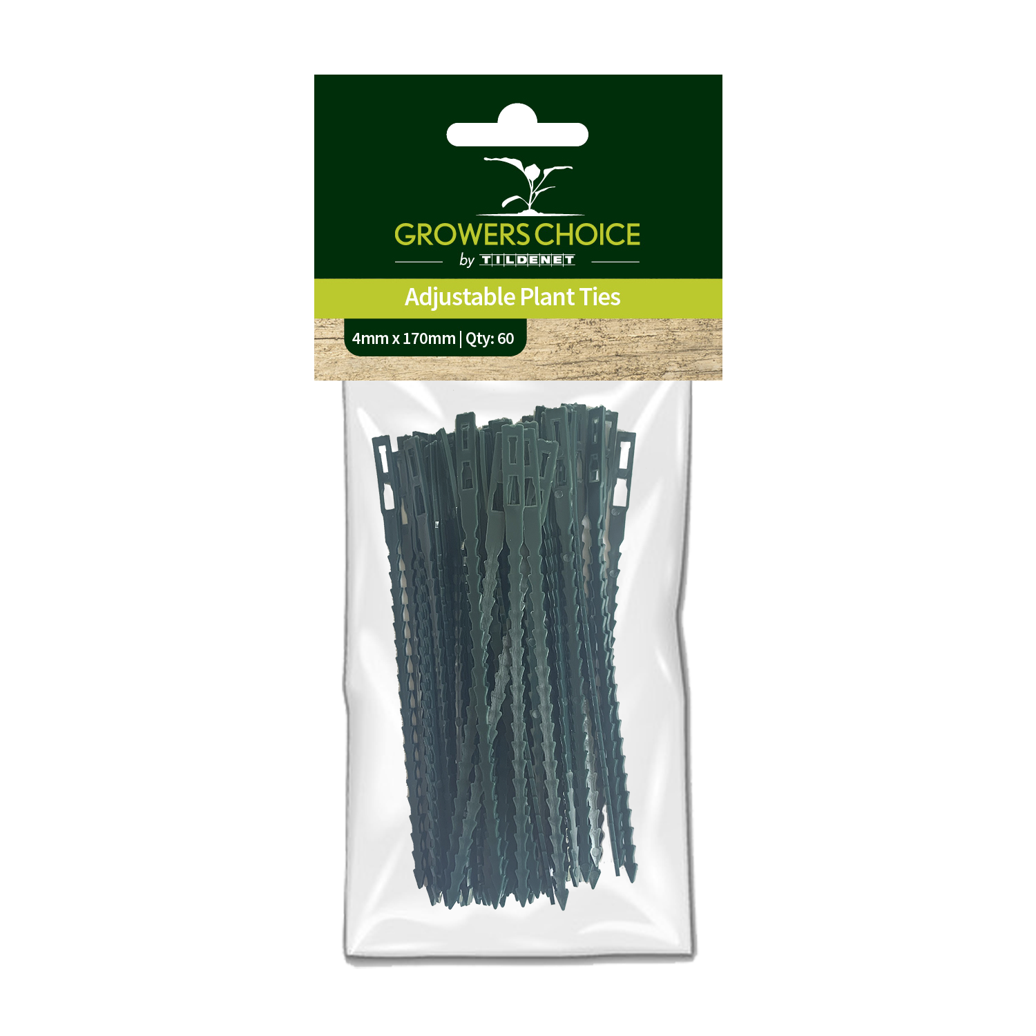 Strips til planter - 4 mm x 17 cm Strips til planter - 4 mm x 17 cm