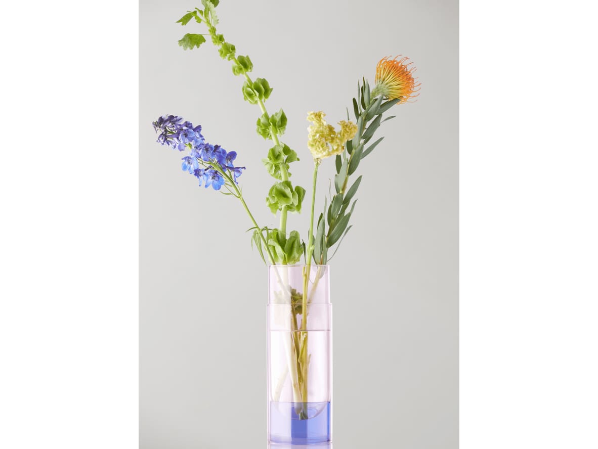 Studio About - Bouquet Tube Large - Vase - Rose - Large 27cm Studio About - Bouquet Tube Large - Vase - Rose - Large 27cm