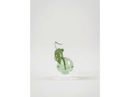 Studio About - Standing Flower Bubble Low Tube - Vase - Green - LOW 10cm