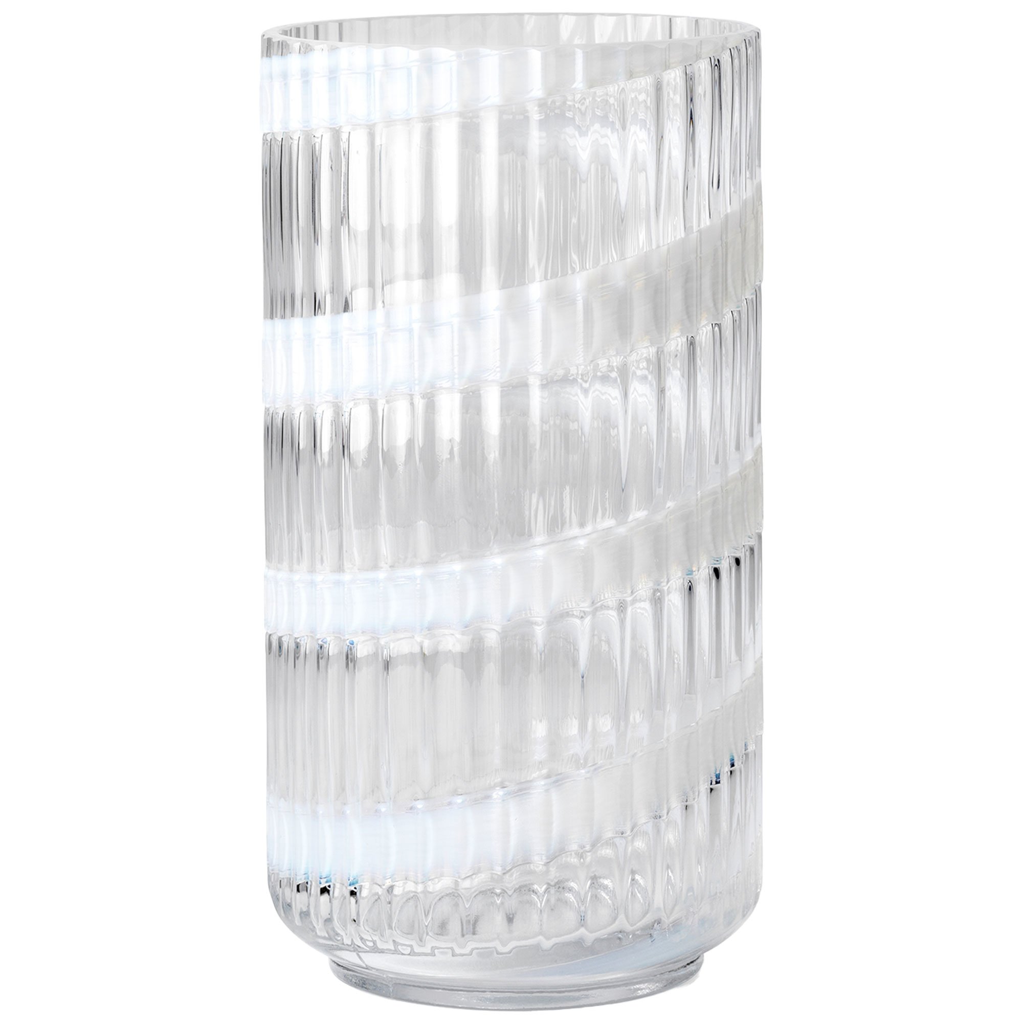 Swirl vase 20,5 cm, hvid Swirl vase 20,5 cm, hvid