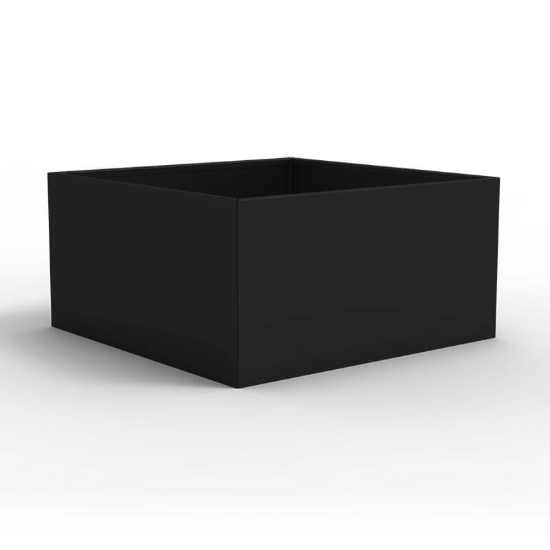 THOR Højbed Black Steel H:40 - kvadratisk 80x80 cm THOR Højbed Black Steel H:40 - kvadratisk 80x80 cm