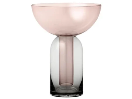 TORUS vase i rosa fra AYTM - H: 19,5 cm