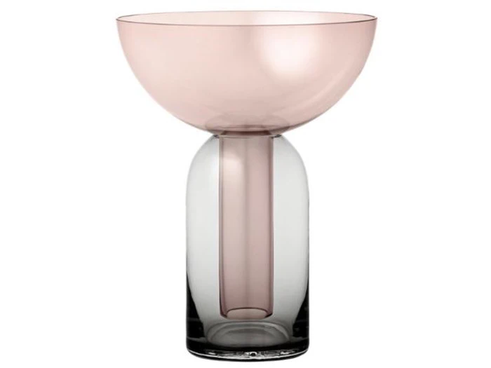 TORUS vase i rosa fra AYTM - H: 19,5 cm TORUS vase i rosa fra AYTM - H: 19,5 cm