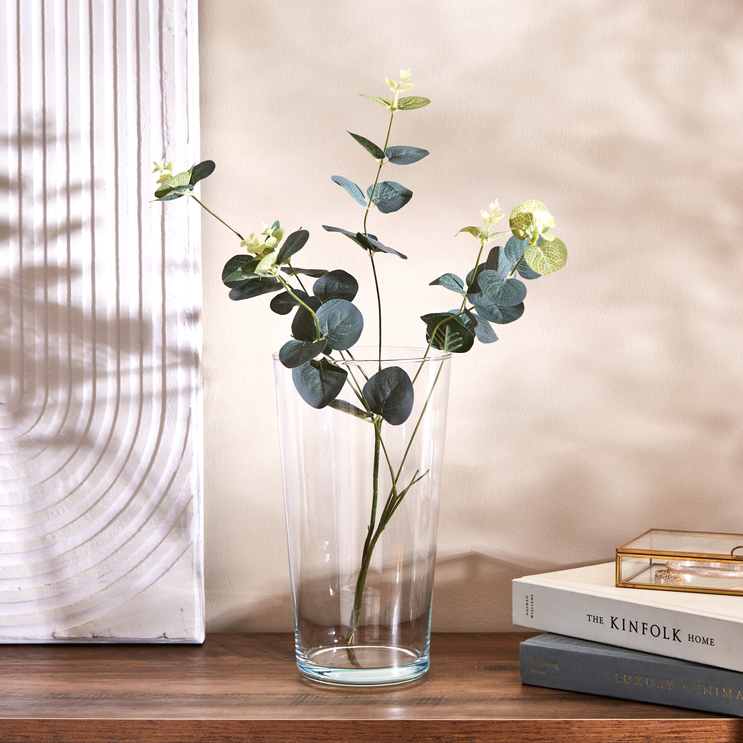 Tall 25cm Vase Clear Tall 25cm Vase Clear