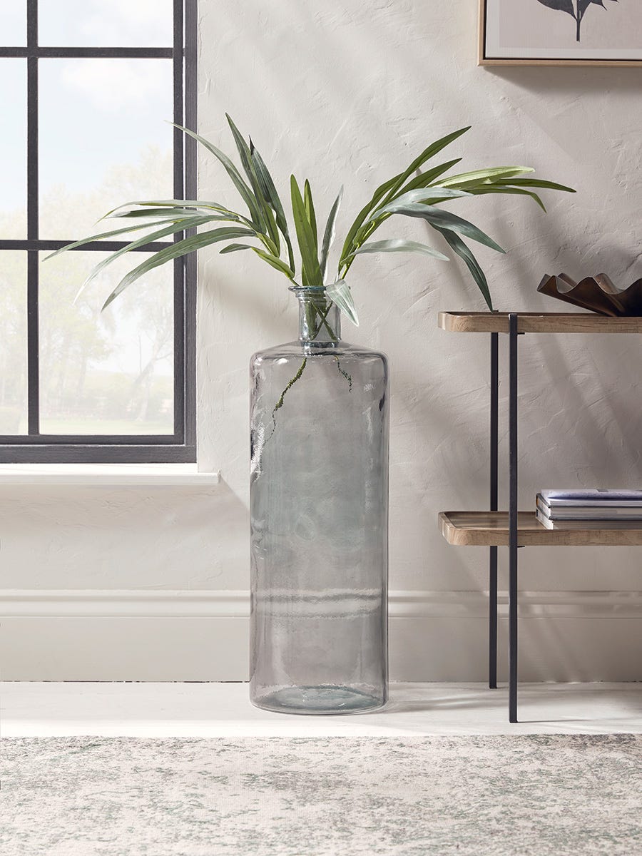 Tall Recycled Glass Vase Tall Recycled Glass Vase