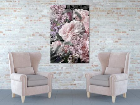Tavla - Among Flowers (1-part) - Blooming Plants in Nature's Colors - Standard 20x30