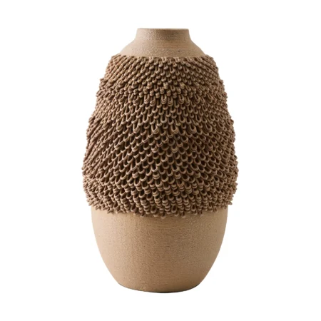 Tell Me More Aria vase large Brun