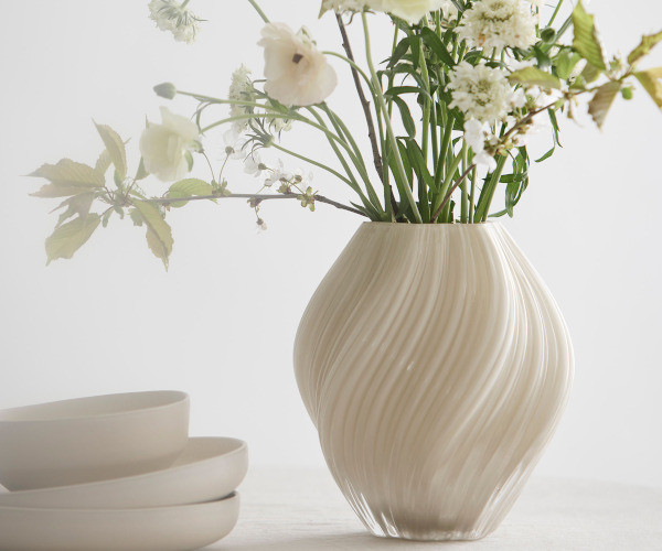 Tell Me More Noma vase - 23x19 - linen Tell Me More Noma vase - 23x19 - linen