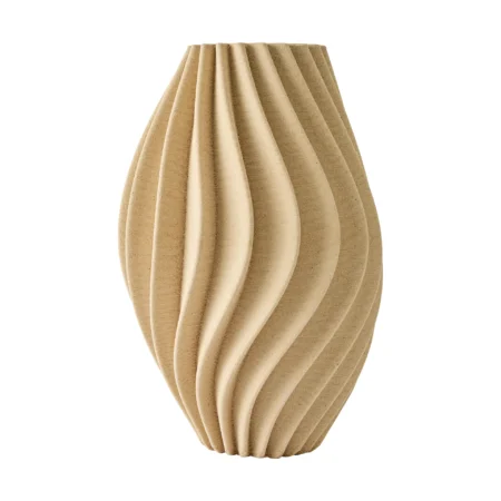 Tell Me More Vento vase Sand, small 32 cm