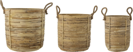 Tesser, Kurv, natur, rattan