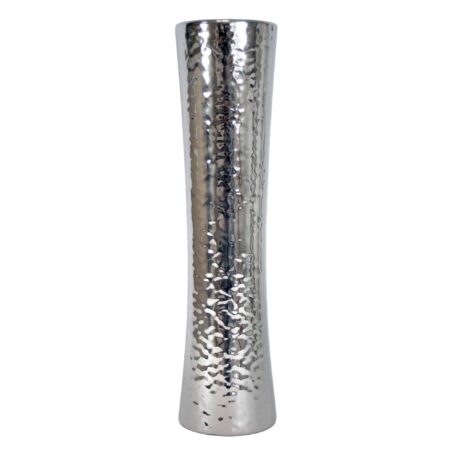 Timeless Dimple Vase Silver