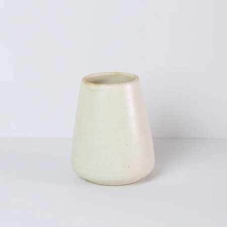 Tiny vase creamy white