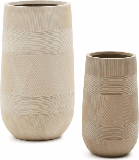 Tival, Krukkesæt, Beige (80x45x45 cm.)