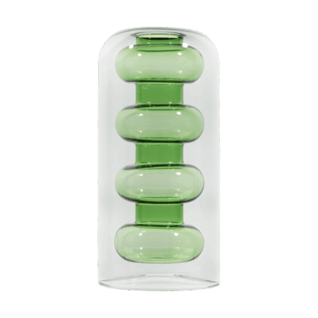 Tom Dixon Bump Høj vase Green