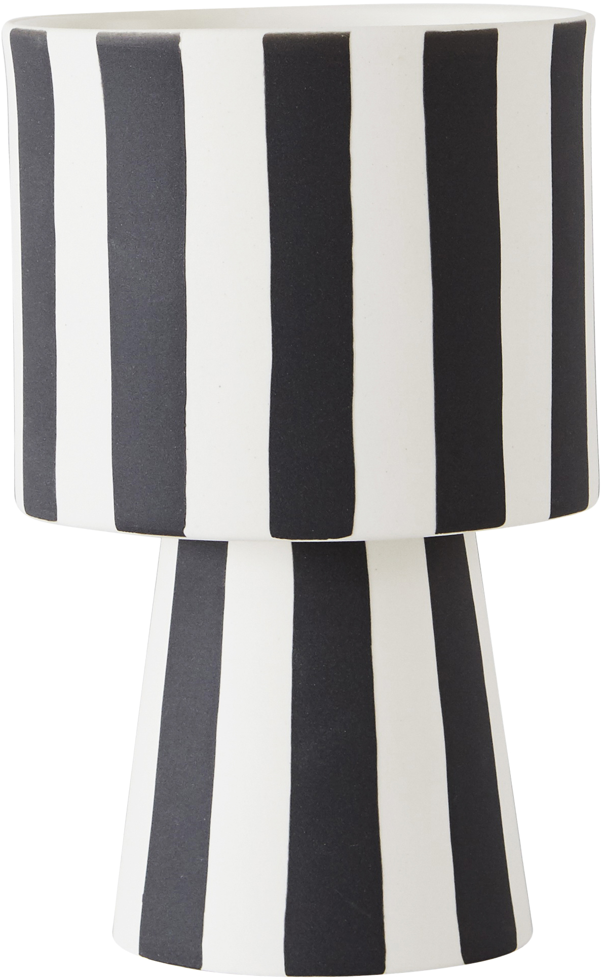 Toppu Pot Small Black/white Toppu Pot Small Black/white
