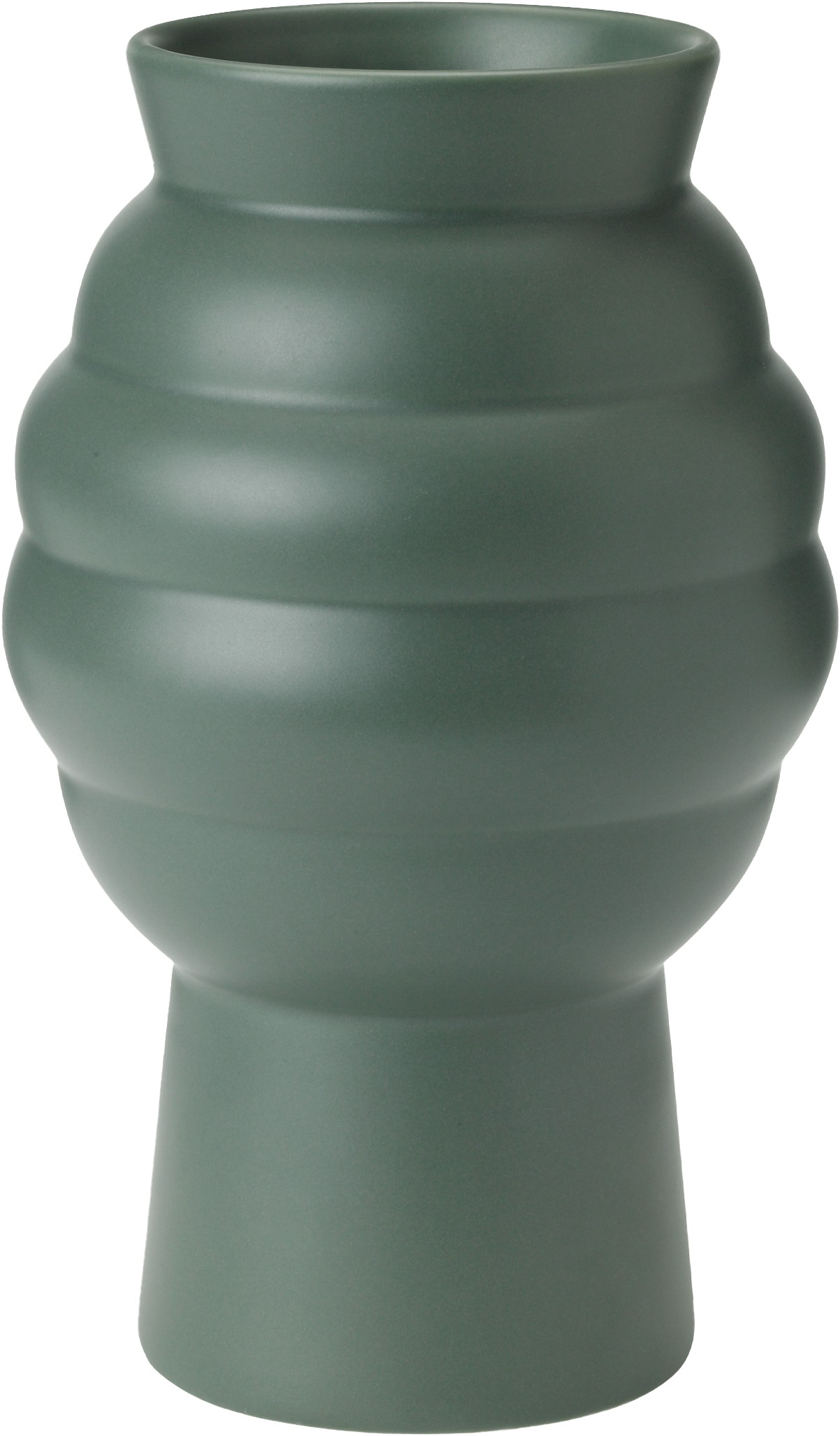 Tortus Archie Vase No2 H 23. 5 cm Dark Green Tortus Archie Vase No2 H 23. 5 cm Dark Green