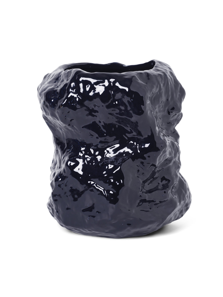 Tuck Vase fra Ferm Living (Dark blue) Tuck Vase fra Ferm Living (Dark blue)
