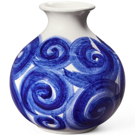 Tulle vase 10,5 cm, blå