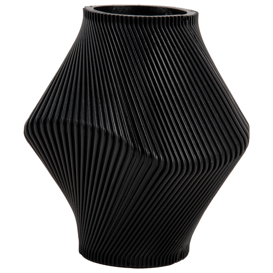 Twist vase, sort Twist vase, sort