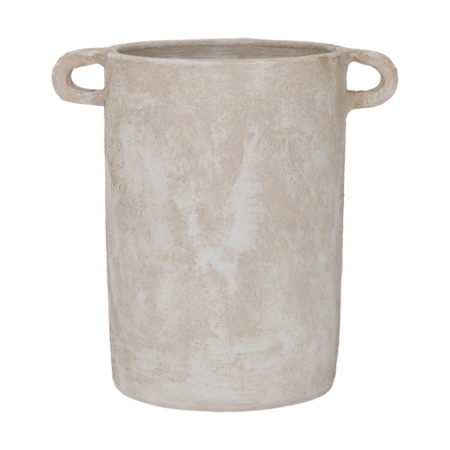 URBAN NATURE CULTURE Jord krukke 38 cm Almond milk