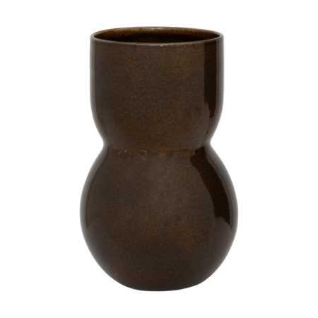 URBAN NATURE CULTURE Noan vase 28 cm Dark downtown brown