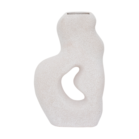 URBAN NATURE CULTURE Somme vase 30 cm White