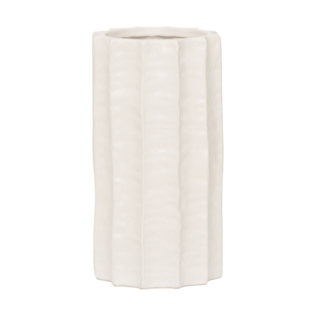 URBAN NATURE CULTURE Vieira vase 25 cm Jetstream white