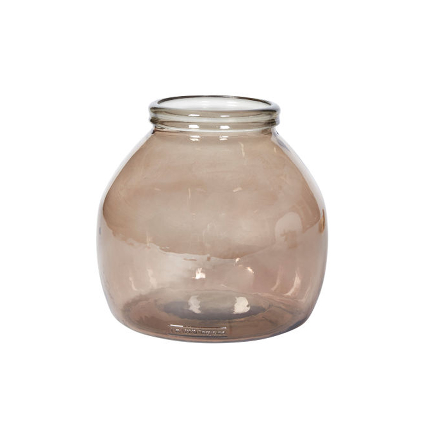 USE VASE BRUNT GLAS USE VASE BRUNT GLAS
