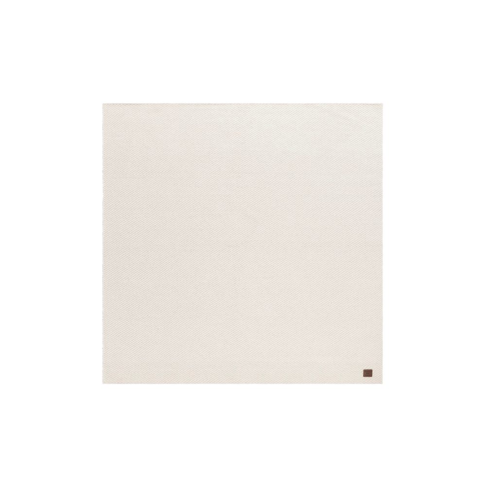 Uldtæppe Ekeby Kvadrat - 240x240 cm, Hvid Uldtæppe Ekeby Kvadrat - 240x240 cm, Hvid