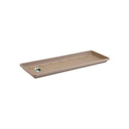 Underskål til potte Elho - taupe/brun 45 × 16,6 cm