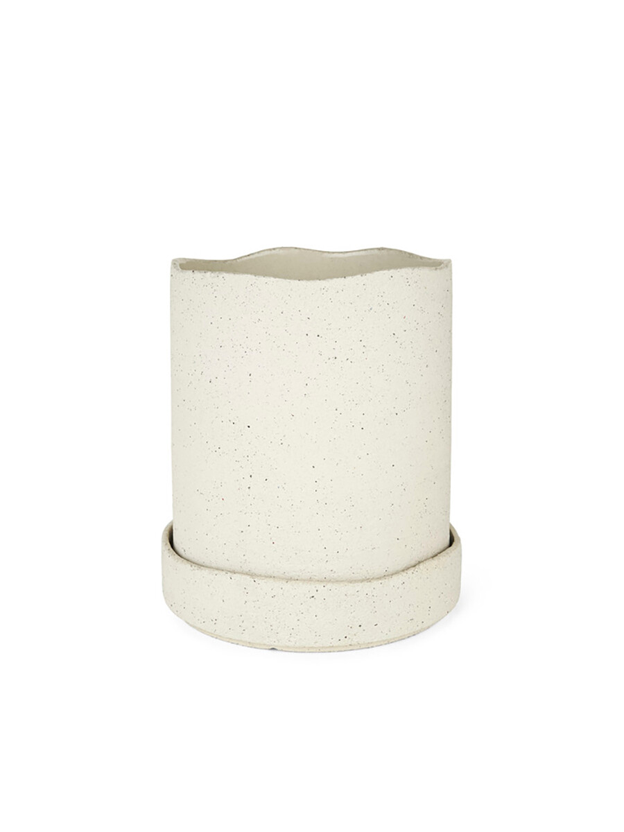 Uneru Pot, Ø16 fra Ferm Living (White) Uneru Pot, Ø16 fra Ferm Living (White)