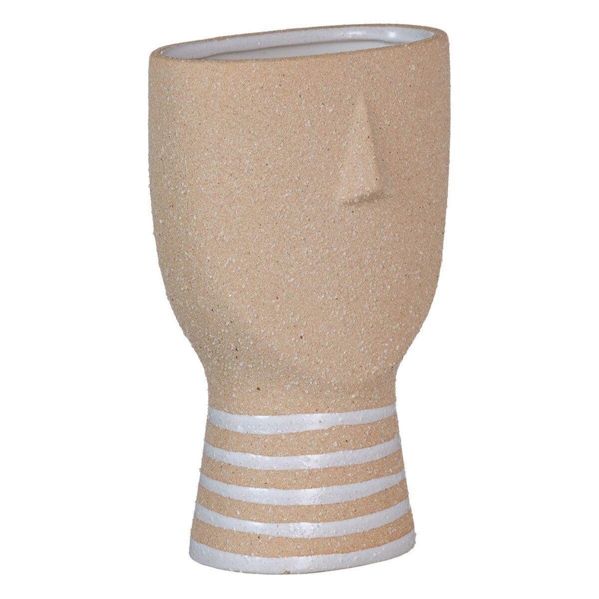 Urtepotte 14 x 9 x 21,5 cm Keramik Natur Urtepotte 14 x 9 x 21,5 cm Keramik Natur