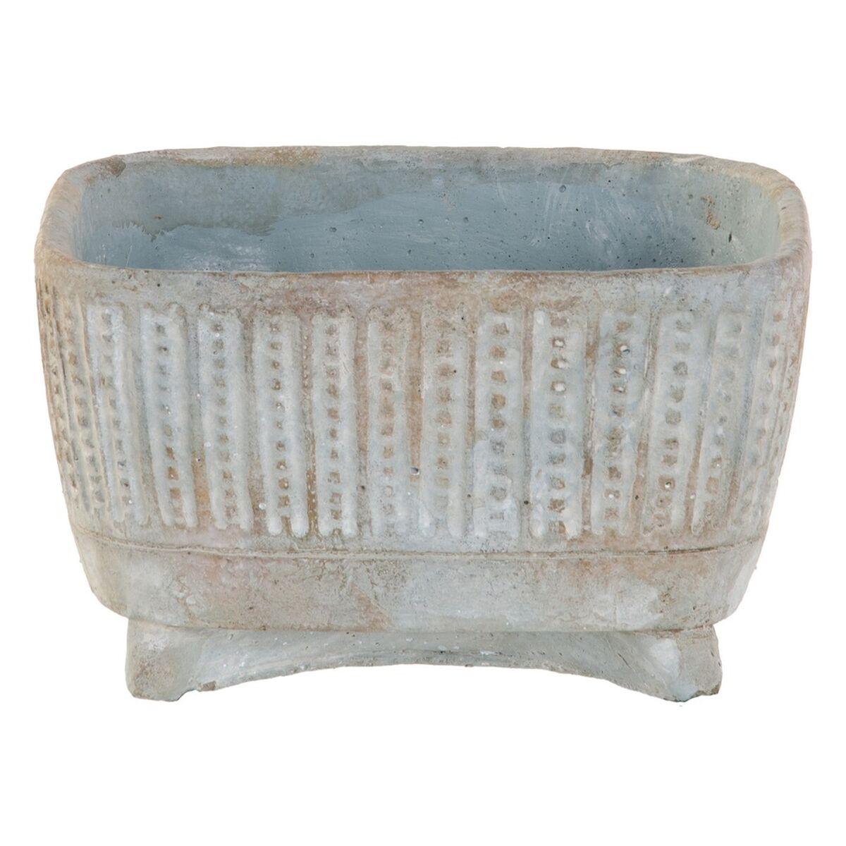 Urtepotte 22,7 x 22,7 x 13,5 cm Cement Urtepotte 22,7 x 22,7 x 13,5 cm Cement