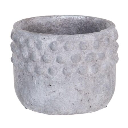 Urtepotte 31,5 x 31,5 x 23,5 cm Grå Harpiks