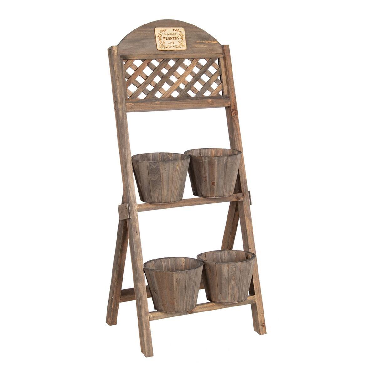 Urtepotte 34 x 15 x 82 cm Natur Træ Urtepotte 34 x 15 x 82 cm Natur Træ