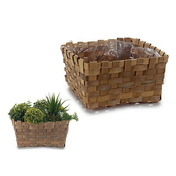 Urtepotte 8430852322340 Sukkerrør Brun 24 x 13 x 24 cm Urtepotte 8430852322340 Sukkerrør Brun 24 x 13 x 24 cm