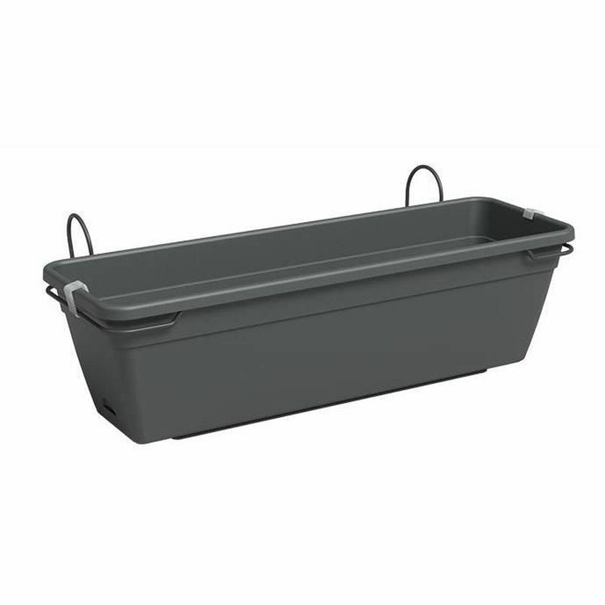 Urtepotte Artevasi 60 x 20 x 17,3 cm Antracit Urtepotte Artevasi 60 x 20 x 17,3 cm Antracit