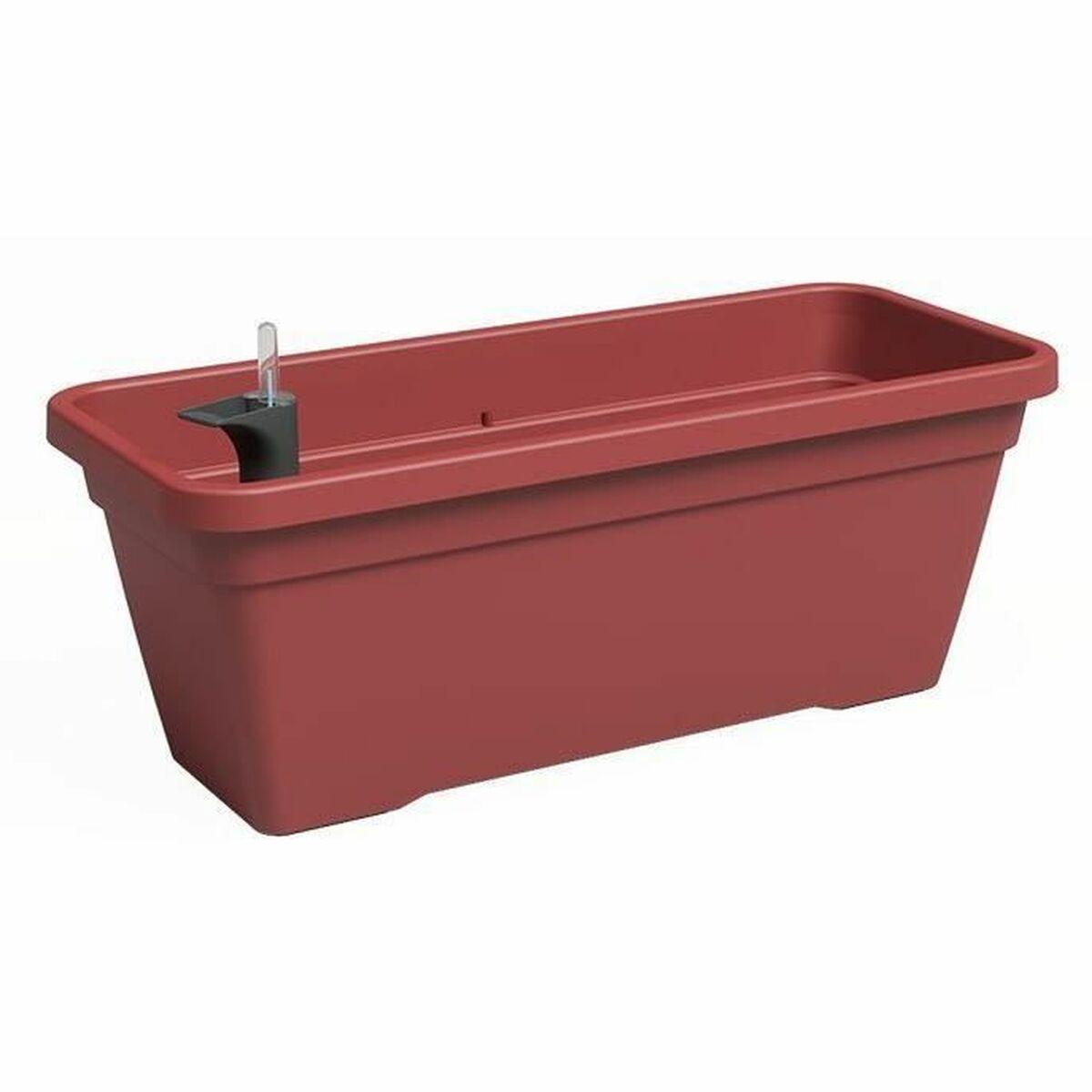 Urtepotte Artevasi 77,9 x 24 x 22 cm Rød Plastik Urtepotte Artevasi 77,9 x 24 x 22 cm Rød Plastik