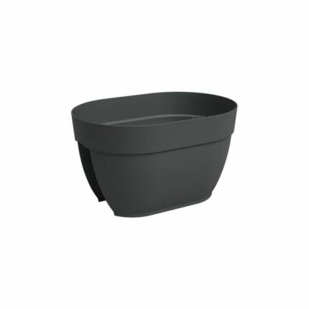 Urtepotte Artevasi Capri Campana - grå antracit Ø 40 cm