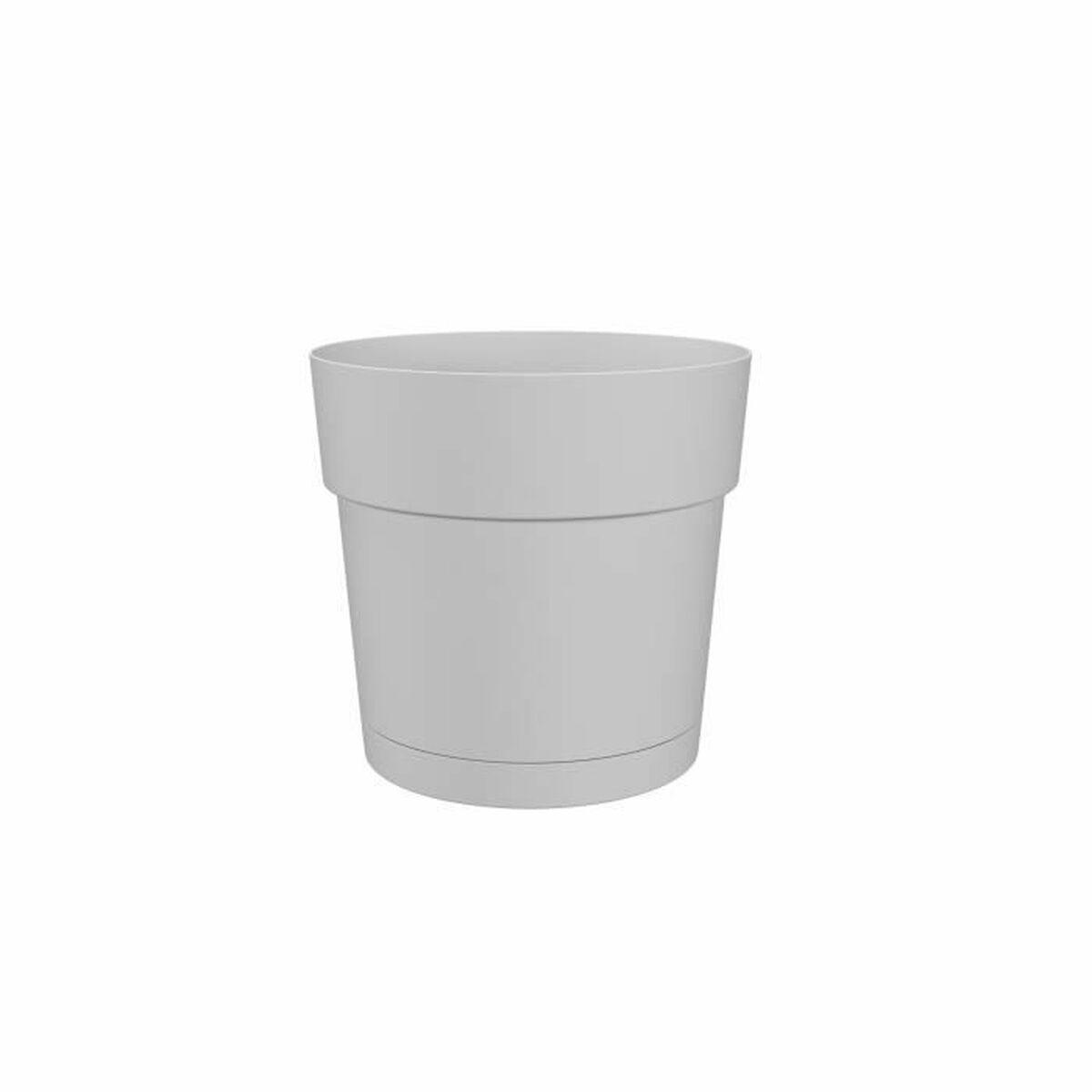 Urtepotte Artevasi Hvid Plastik Cirkulær Ø 50 cm Urtepotte Artevasi Hvid Plastik Cirkulær Ø 50 cm
