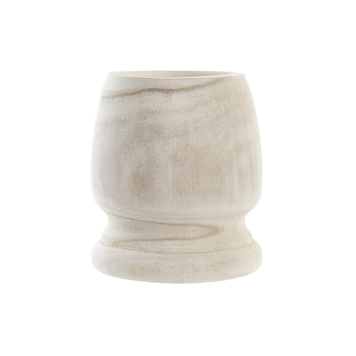 Urtepotte Brun Natur Boho 16 x 16 x 18 cm Urtepotte Brun Natur Boho 16 x 16 x 18 cm