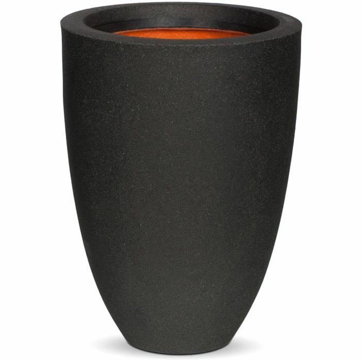 Urtepotte Capi Europe Sort Cirkulær Ø 36 cm Urtepotte Capi Europe Sort Cirkulær Ø 36 cm