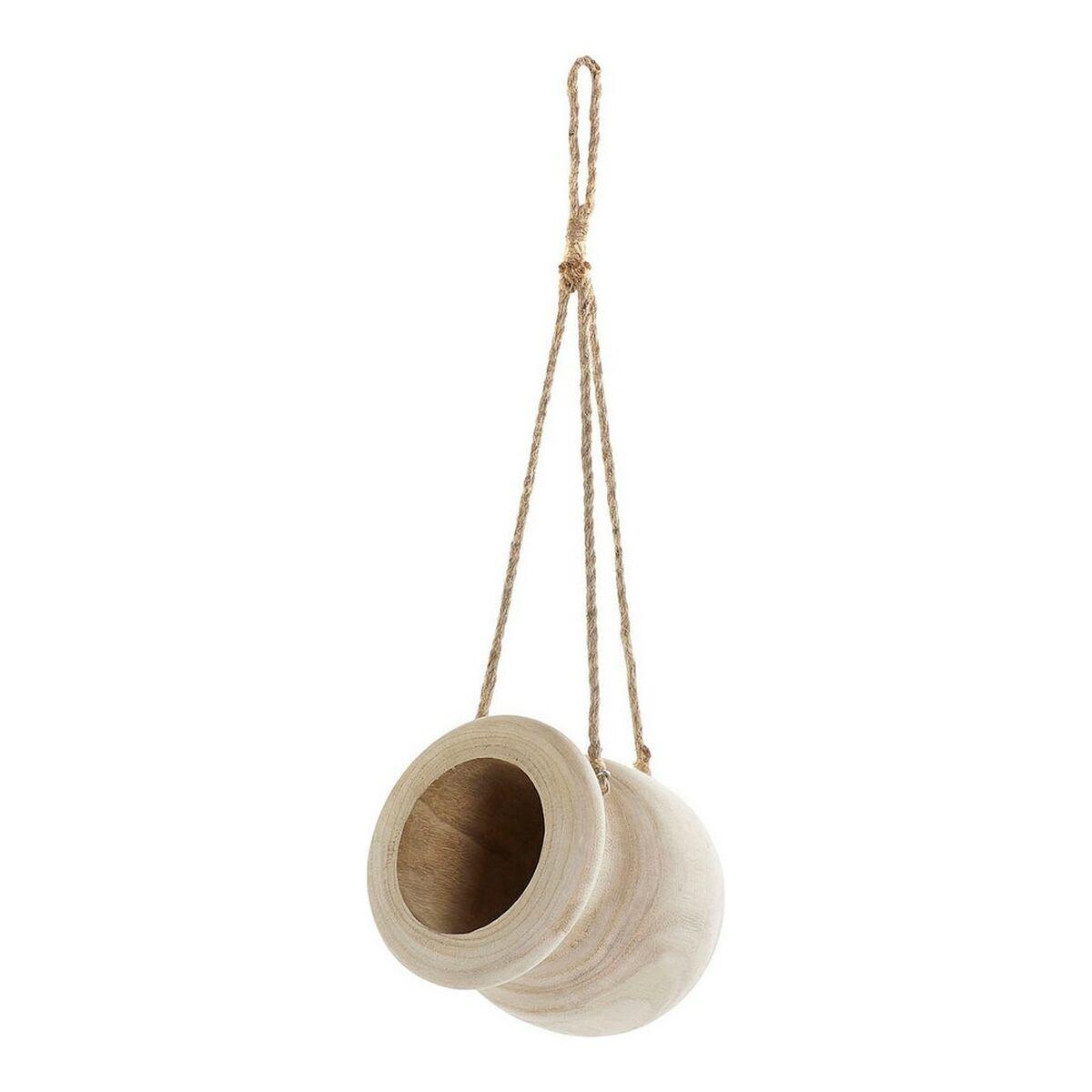 Urtepotte DKD Home Decor Brun Tov Paulonia træ (16 x 16 x 53 cm) Urtepotte DKD Home Decor Brun Tov Paulonia træ (16 x 16 x 53 cm)