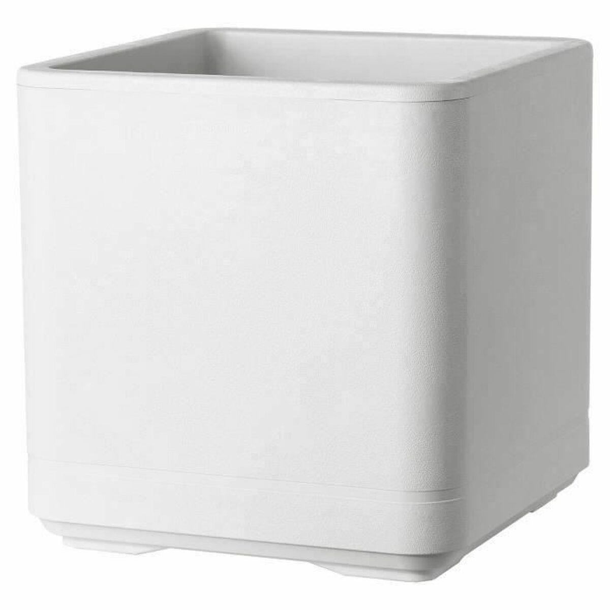 Urtepotte Deroma Cosmo Grå Plastik Genbrugt plastik 38 x 38 x 39 cm Firkantet Spand 38 cm Urtepotte Deroma Cosmo Grå Plastik Genbrugt plastik 38 x 38 x 39 cm Firkantet Spand 38 cm