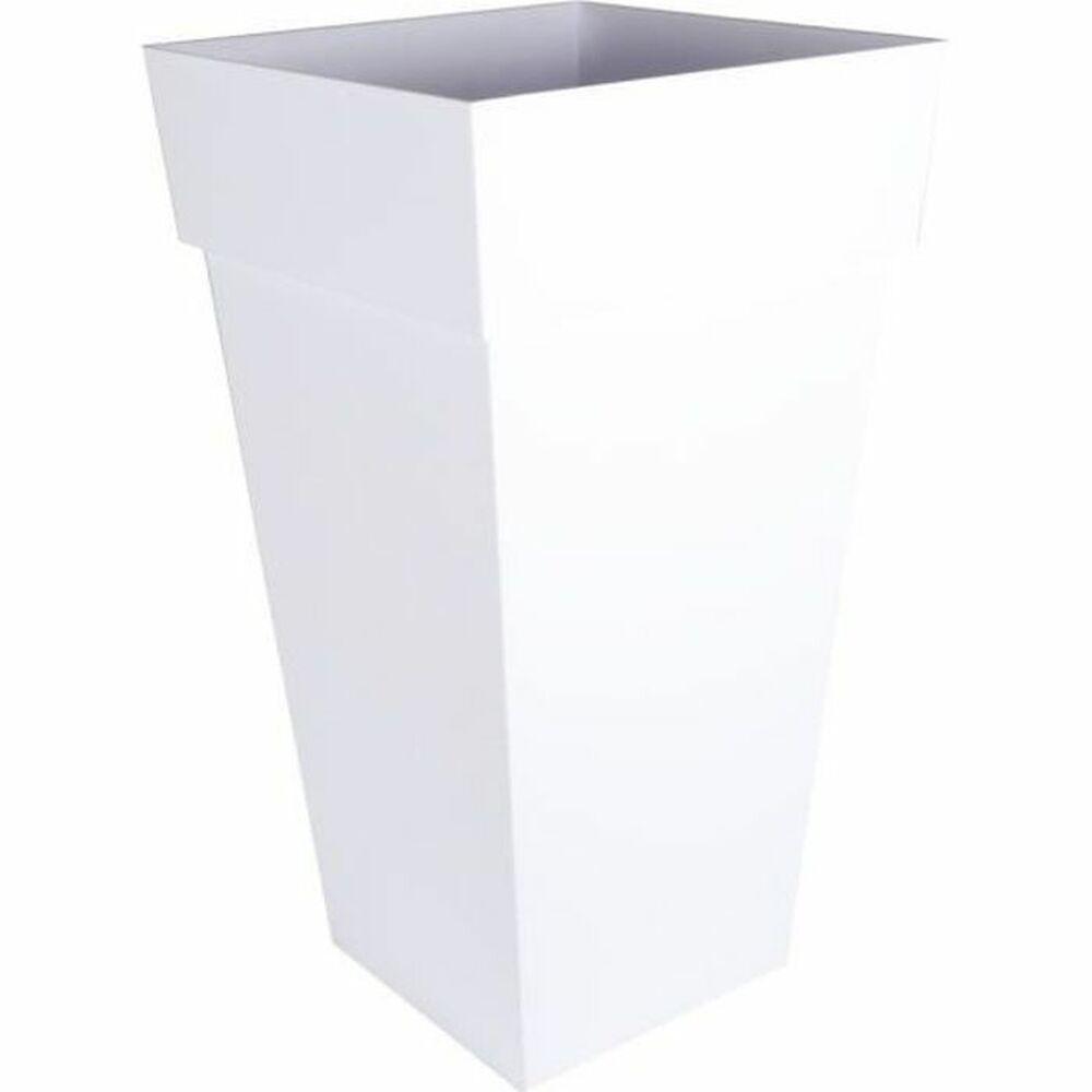 Urtepotte EDA 13639 Hvid polypropylen Plastik Firkantet 43,3 x 43,3 x 80 cm Urtepotte EDA 13639 Hvid polypropylen Plastik Firkantet 43,3 x 43,3 x 80 cm