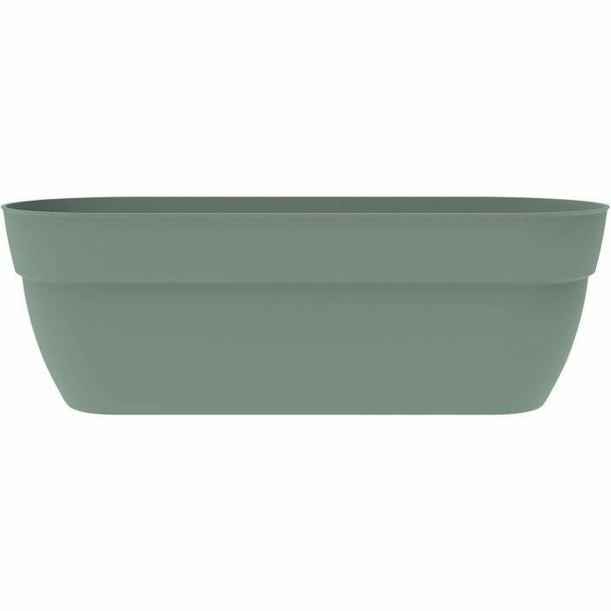 Urtepotte EDA Grøn Ø 30 cm Plastik Oval Moderne Urtepotte EDA Grøn Ø 30 cm Plastik Oval Moderne
