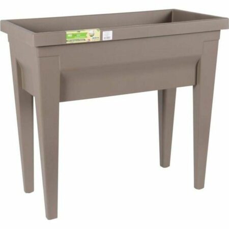 Urtepotte EDA Grøntsager Frøbakke Taupe 73 x 38,5 x 68 cm